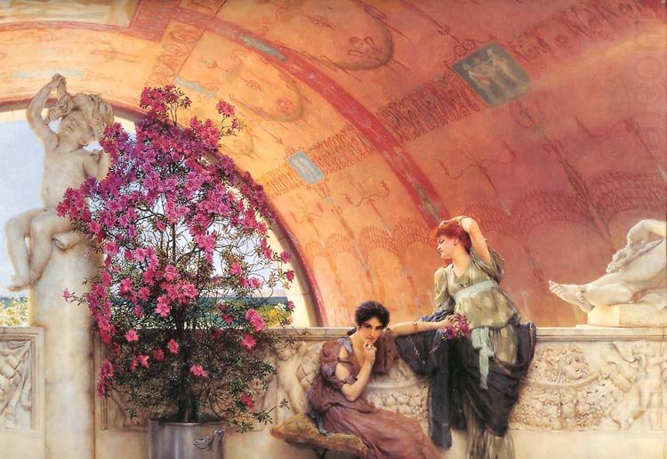 Unconscious Rivals (mk23), Alma-Tadema, Sir Lawrence